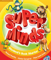 Super Minds Starter (Students Book with DVD ROM work book) سوپر میندز