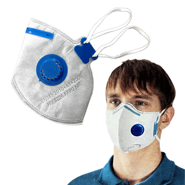 ماسک پزشکی 2 لایه فیلتردار