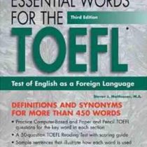 Essential Words for the TOEFL