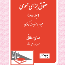 حقوق جزای عمومی (جلد دوم) مجرم و مسئولیت کیفری (مهدی سلطانی)