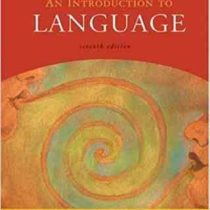 An Introduction to Language 7ed (by Victoria; Rodman Robert; Hyams) (Victoria Fromkin . Robert Rodm