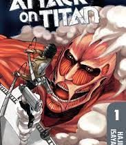 مانگا حمله با تایتان Attack On Titan by Hajime Isayama 1