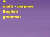 A multi purpose English grammar (amin marzban . abdolali moghtada)