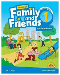 American Family and Friends 1 فامیلی اند فرندز ویرایش دوم قطع رحلی (کتاب کار سی دی)