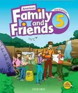 American Family and Friends 5 فامیلی اند فرندز (کتاب کار سی دی) (رحلی ویرایش2)