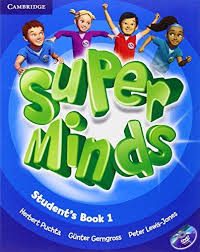 Super Minds 1 (Students Book with DVD ROM work book) سوپر میندز