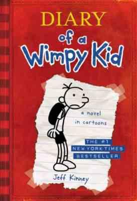 خاطرات یک بچه چلمن 1 Diary of a Wimpy Kid (به زبان انگلیسی) جلد قرمز