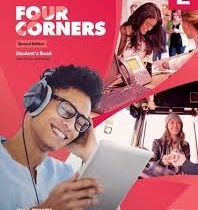 فور کورنر 2 (کتاب کار سی دی) Four Corners Level 2 Students Book with work book