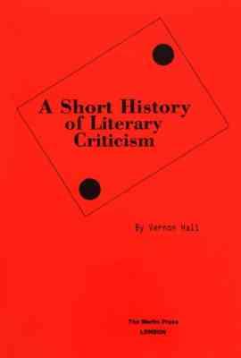 نقد ادبی 1 A Short History of Literary Criticism