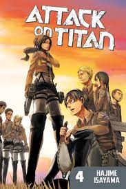 مانگا حمله با تایتان Attack On Titan by Hajime Isayama 4
