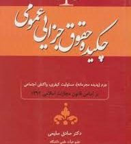 چکیده حقوق جزای عمومی (با اصلاحات واضافات) (جرم،پدیده مجرمانه،مسئولیت کیفری،واکنش اجتماعی)