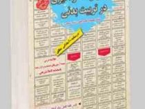 نمونه آزمونهای مستند و پرتکرار برگزار شده استخدامی سنجش و اندازه گیری در تربیت بدنی (معصومه محمد جان