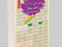 نمونه آزمونهای مستند و پرتکرار برگزار شده استخدامی شیمی آلی 1، 2 و 3 و طیف سنجی (نفیسه طالبی سمیه سا