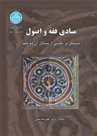 مبادی فقه و اصول مشتمل بر : بخشی از مسائل آن دو علم ( علیرضا فیض )