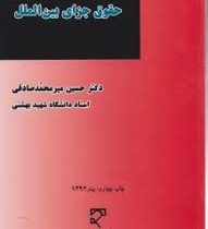 حقوق جزای بین الملل (حسین میر محمد صادقی)