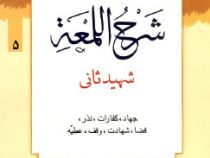 ترجمه و تبین شرح اللمعه جلد5 :جهاد،کفارات،نذر،قضا،شهادت،وقف،عطیه