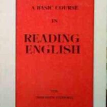 یک دوره پایه در خواندن زبان انگلیسی A BASIC COURSE IN READING ENGLISH