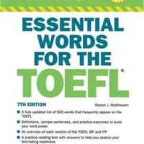 اسنشال ورد فور د تافل ESSENTIAL WORDS FOR THE TOEFL Barrons