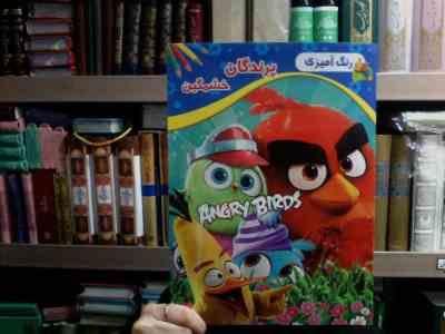 رنگ آمیزی :پرندگان خشمگین (امید پور تحویلی)