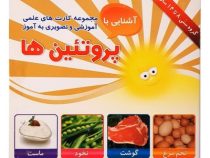 مجموعه کارت های علمی آموزشی و تصویری به آموز آشنایی با پروتئین ها