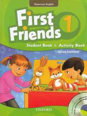 First Friends 1 Student Book،activity book American English فرست فرندز امریکن اینگلیش