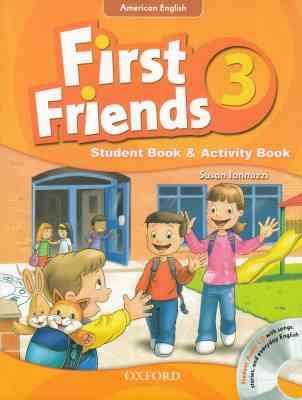 First Friends 3 American English فرست فرندز امریکن اینگلیش 3 (کتاب کار سی دی)