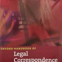 نامه نگاری حقوقی لگال کورسپاندنس oxford handbook of legal correspondence
