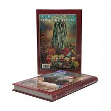 رباعیات حکیم عمر خیام استاد شکیبا (قطع وزیری قاب کشویی چاپ رنگی کاغذ گلاسه گویا)