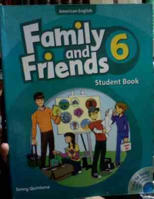Family and Friends 6 امریکن اینگلیش فمیلی اند فرندز 6 (کتاب کار سی دی)