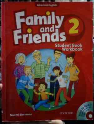امریکن اینگلیش فمیلی اند فرندز 2 (کتاب کار سی دی) american english family and friends 2
