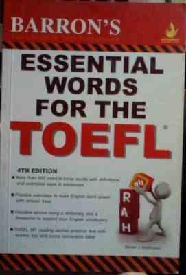 واژگان ضروری برای آزمون تافل essential word for TOEFL