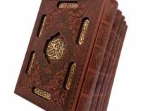 پک 5 جلدی گلستان بوستان سعدی خیام دیوان حافظ قرآن الکریم (قطع رقعی چرم قاب کشویی راه بیکران)
