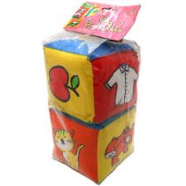 مکعب ابری 2 تایی قلب رنگ و اشکال