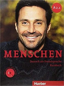 منشن Menschen Sechsbandige Ausgabe: Kursbuch A2.1 (کتاب کار سی دی)