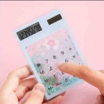 ماشین حساب شیشه ای 1008 آکواریومی شاین دار