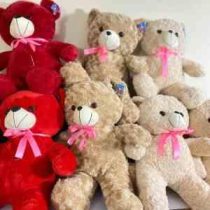 عروسک خرس رز 50 سانتی