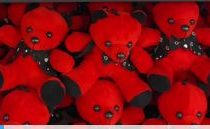 عروسک خرس قرمز میتیو کت دار