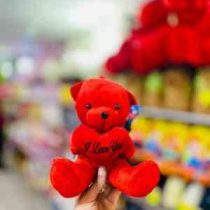 عروسک خرس ولنتاین پارچه خارجی