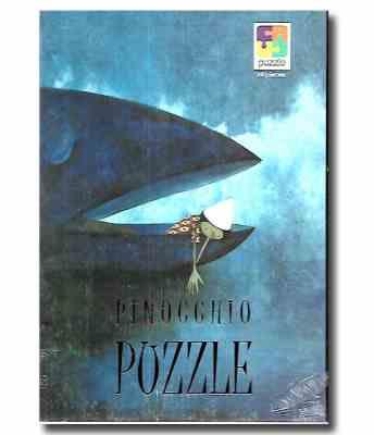 کتاب پازلی مصور پینوکیو 96 تکه 4 پازل 24 قطعه