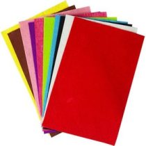 نمد کاردستی سایز a3 بسته 10 رنگ