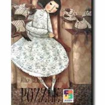 کتاب پازلی مصور آلیس در سرزمین عجایب 4 پازل 24 قطعه