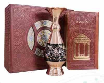 حافظ پالتویی چرم با گلدان الماس تراش (پیام مهر عدالت.125523)