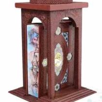 کلیات شاهنامه وزیری چرم با تندیس بزرگ (پیام مهر عدالت.110402)