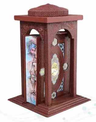 کلیات شاهنامه وزیری چرم با تندیس بزرگ (پیام مهر عدالت.110402)