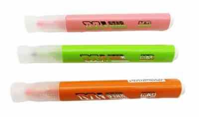 ماژیک علامت زن ام اند جی 7672 رنگ زرد/سبز/نارنجی