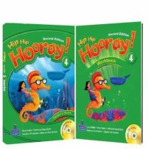 هیپ هیپ هورای 4 hip hip hooray ویرایش2 (کتاب کار سی دی)