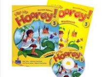 هیپ هیپ هورای 3 second edition . hip hip hooray (کتاب اصلی کتاب کار سی دی)