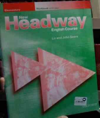 نیو هدوی اینگلیش کورس المنتری کتاب کار new headway english course (elementary) workbook with key