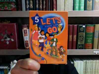 فلش کارت لتس گو 5 LETS GO 5 . THIRD EDITION