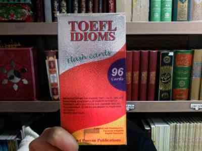 فلش کارت اصطلاحات تافل (96کارت) TOEFL IDIOMS